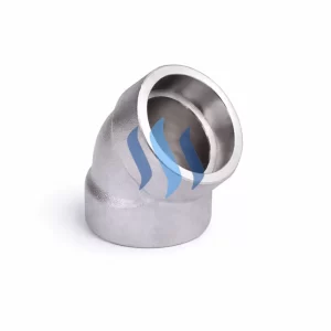 Codo 45° Inox 304L Forjado A182 3000lbs SW