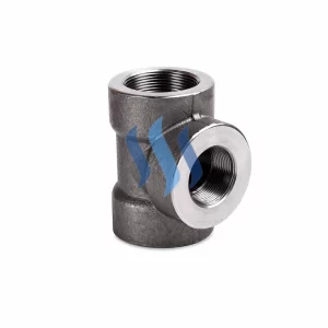 Tee Reducción Acero Forjado A105 3000 NPT