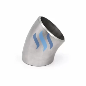 Curva 45° RL Inox 316L A403 Butt Weld SCH10